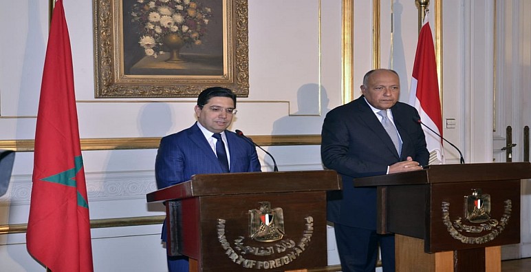 وزيرا خارجية المغرب ومصر يجريان اتصالا هاتفيا للتشاور وتعزيز التعاون
