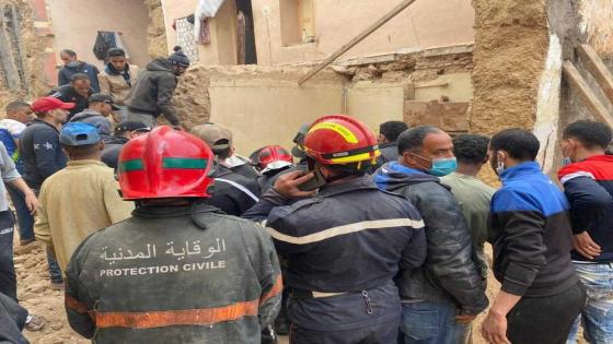بني ملال: مصرع سيدة وإصابة ثلاثة آخرين في انهيار منزل