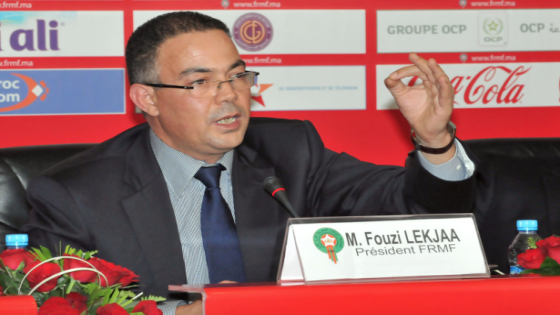 عاجل : جامعة الكرة المغربية تصدر بلاغا بخصوص فوزي لقجع