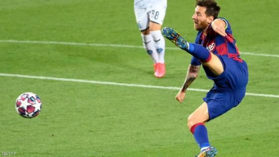 ميسي يقود برشلونة إلى ربع النهائي بفوز واضح على نابولي