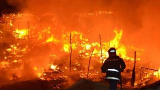 تفاصيل جديدة بخصوص اندلاع حريق بسوق المتلاشيات بأكادير